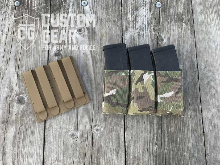 Double elastic rifle magazine pouch - Custom Gear
