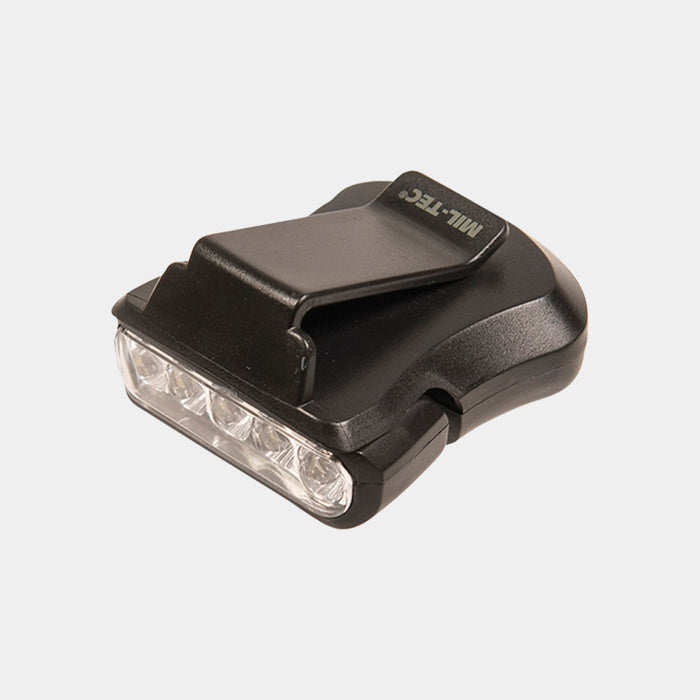 Linterna frontal con clip 5 LED - MIL-TEC