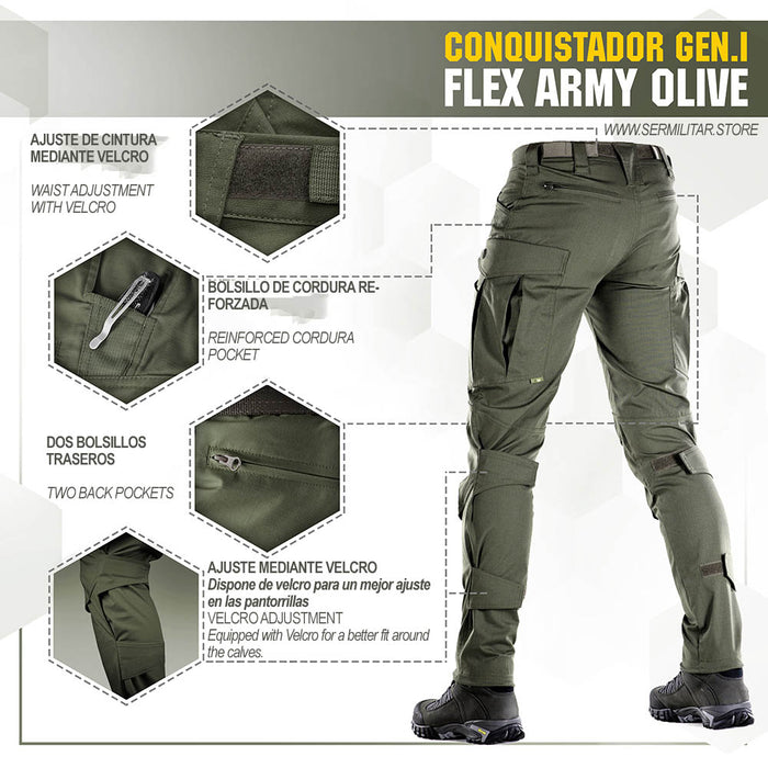 Conquistador GEN I FLEX tactical pants - M-TAC