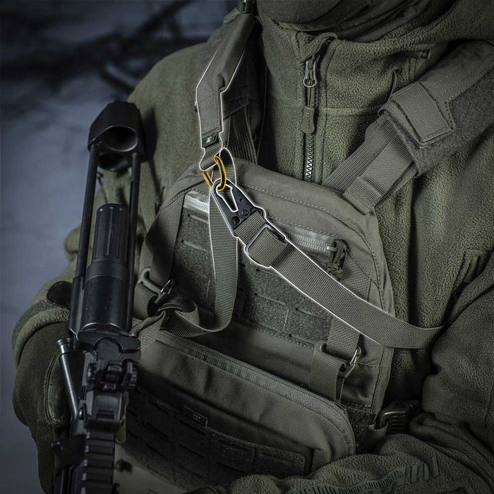 Two-point convertible single-point rifle sling - M-TAC