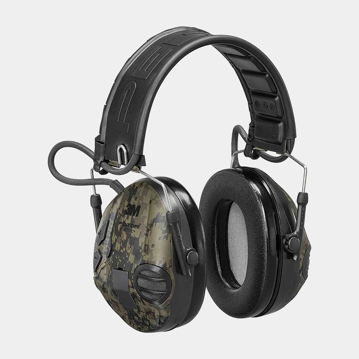 3M PELTOR SportTac Electronic Hearing Protector - Pixelated Camouflage