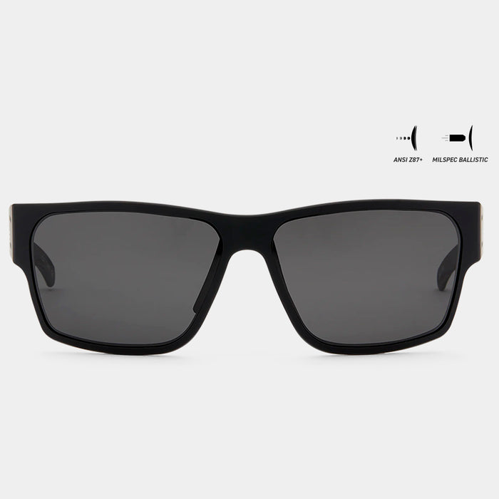 DELTA MILSPEC black Cerakote ballistic glasses - Gatorz
