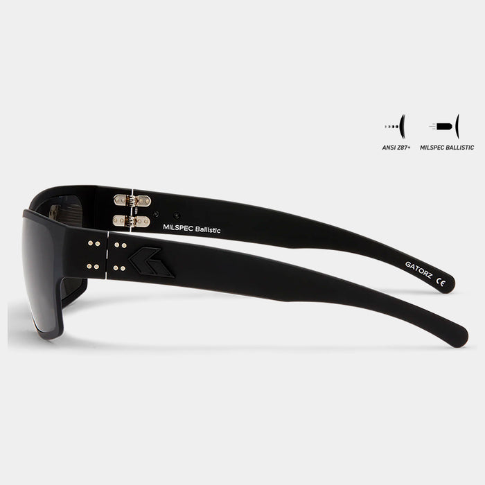 DELTA MILSPEC black Cerakote ballistic glasses - Gatorz