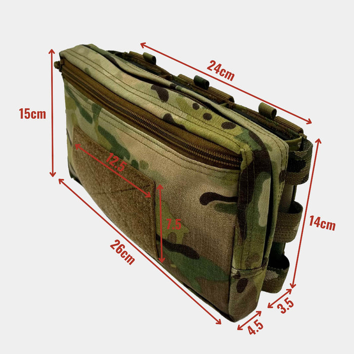 Molle pocket with triple magazine pouch - Warrior Assault