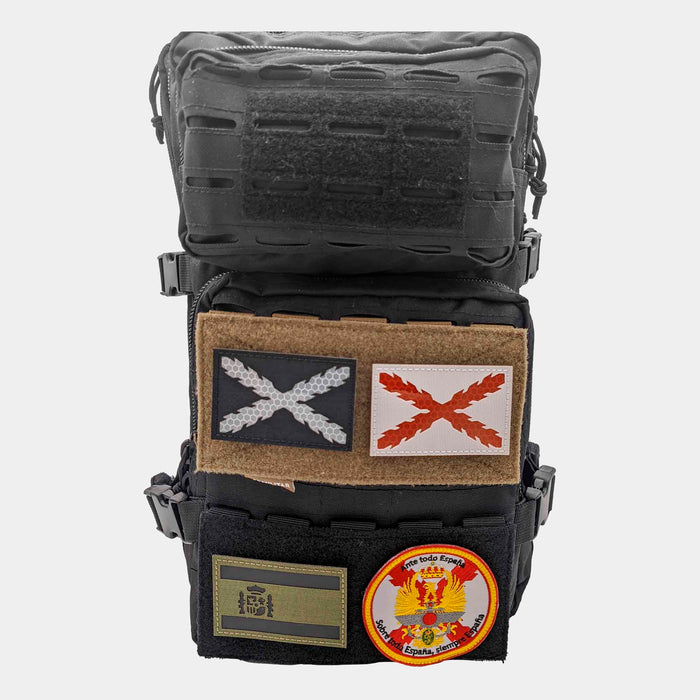 Velcro molle panel for backpacks