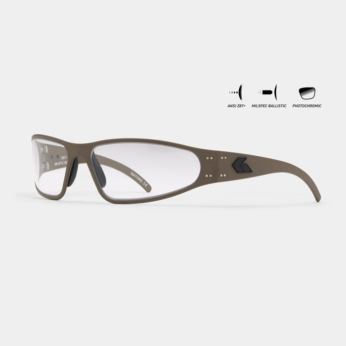 WRAPTOR MILSPEC photochromic ballistic glasses - Gatorz