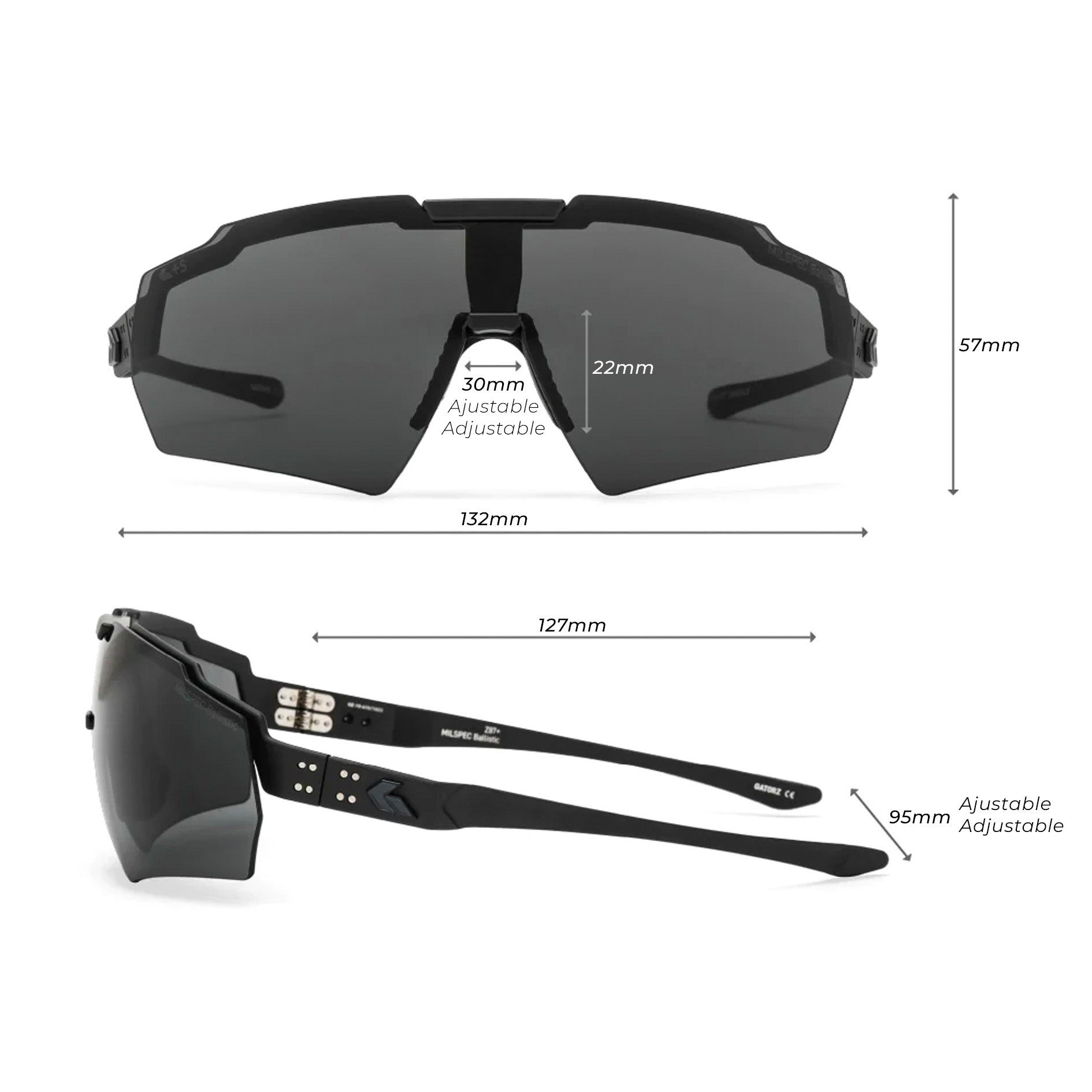 Gafas de protección gunner incoloras cofra Gafas de protección gunner incoloras cofra