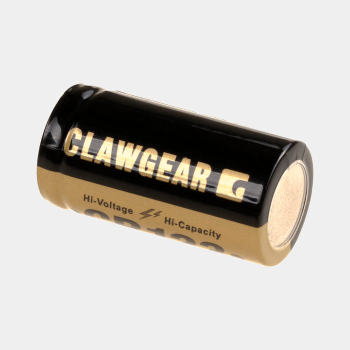 Bateria CR123 LÍTIO 3V - Clawgear