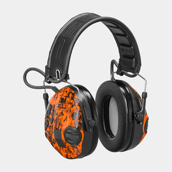 3M PELTOR SportTac Electronic Hearing Protector - Pixelated Camouflage