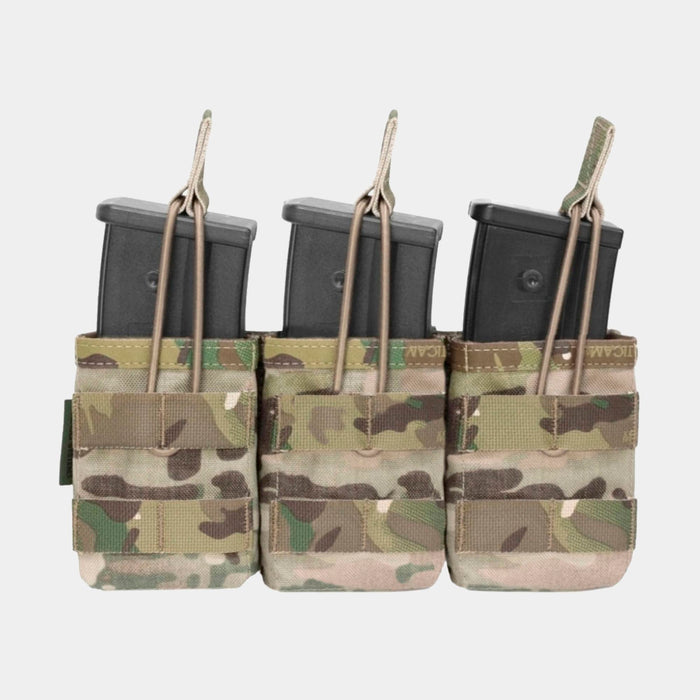 Bolsa tripla aberta para carregador de rifle G36 - Warrior Assault