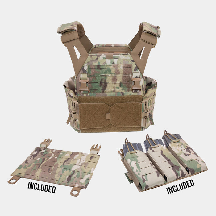 LC LPC V1 plate carrier vest with magazine holder - Warrior Assault
