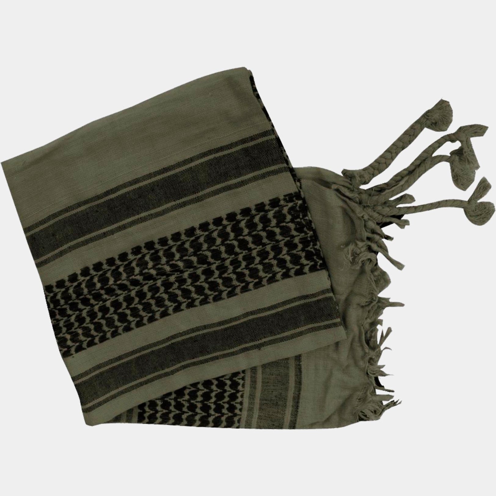 Shemagh Mil-Tec In Cotone - Foulard Uomo 110x110 Cm, Multiuso, Stile Militare, Per Outdoor E Moda - Foto 8