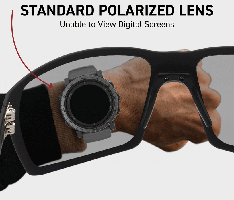 Óculos polarizados otimizados MAGNUM OPz Black Cerakote - Gatorz