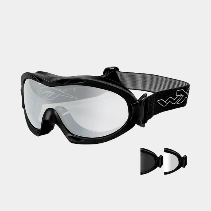 Óculos WX Nerve Matte Black com duas lentes - Wiley X