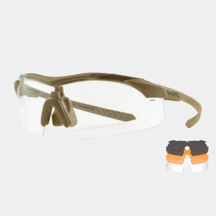 Gafas WX Vapor COMM 2.5 con 3 lentes - Wiley X