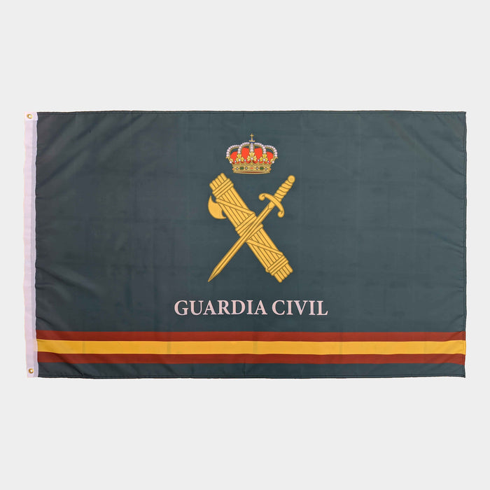 Bandera de la Guardia Civil verde