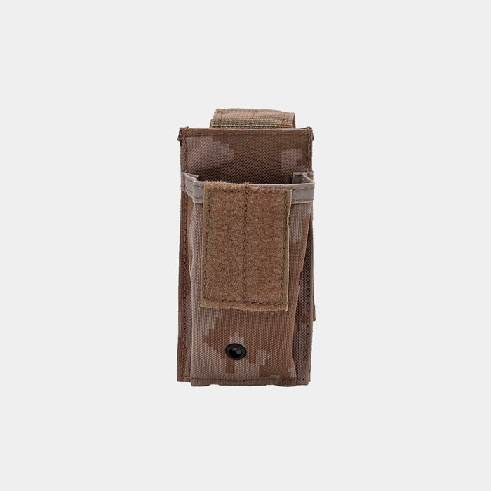 Bolsa para carregador de pistola pixelizada e árida