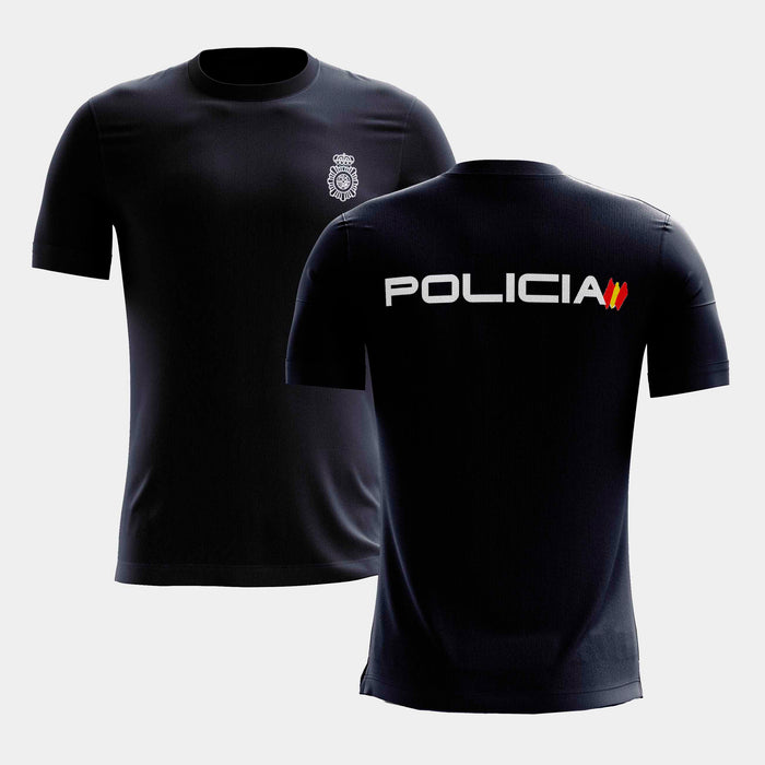 Camiseta da Polícia Nacional