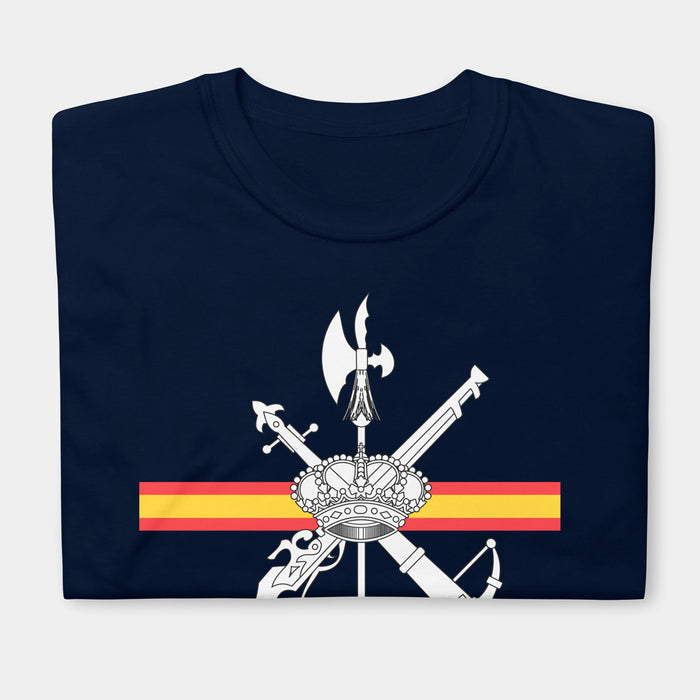 Camiseta de algodão da Legião Espanhola
