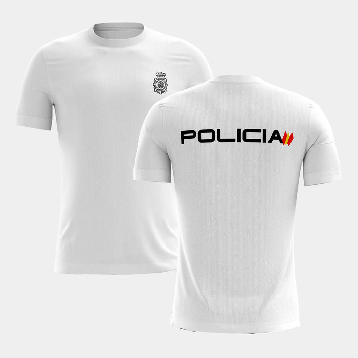 Camiseta da Polícia Nacional