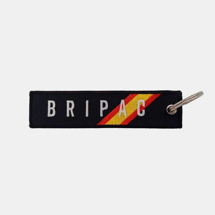 BRIPAC embroidered keychain