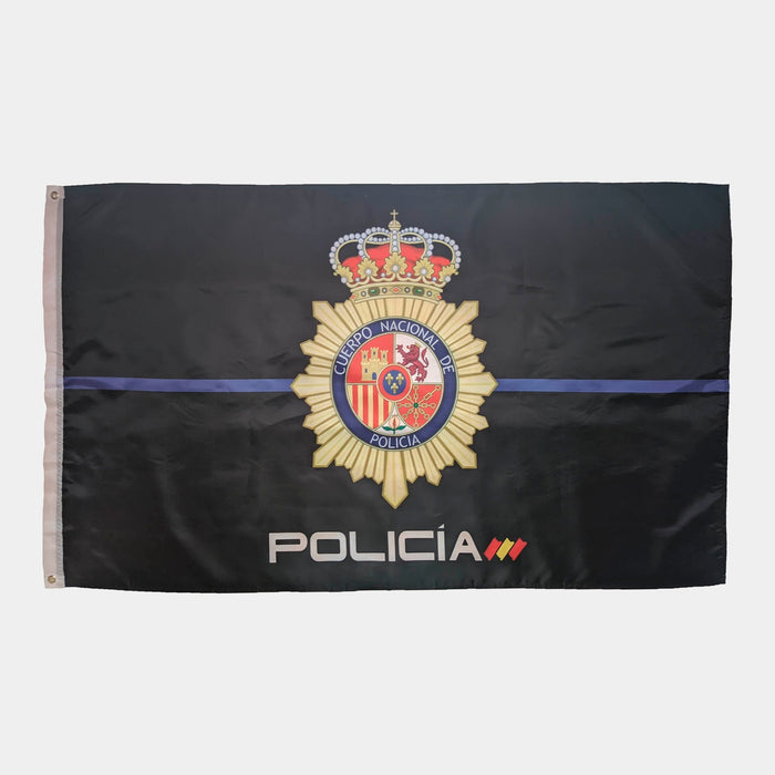 Bandera de la policia nacional