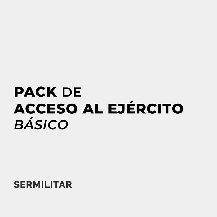 Basic Army Access Pack