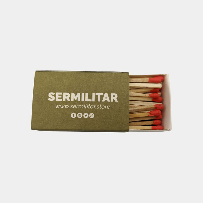 Waterproof matches resistant to water and humidity