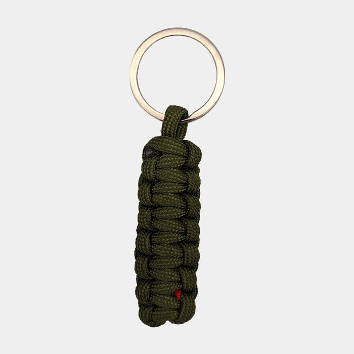 Paracord keychain with flag of Spain