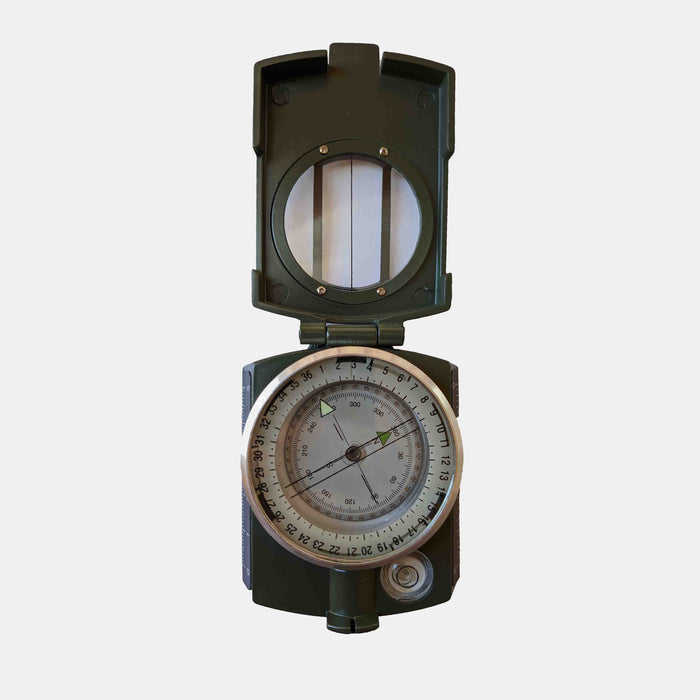 MIL-TEC metal compass with case