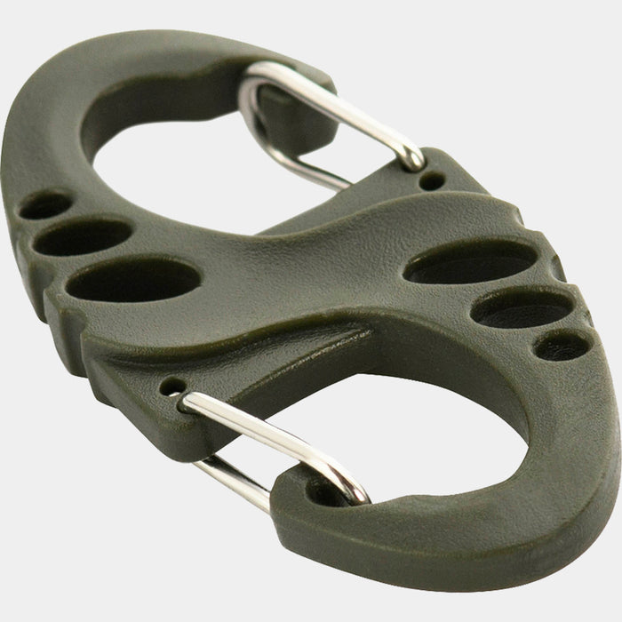 M-Tac Double Carabiner - Olive Green