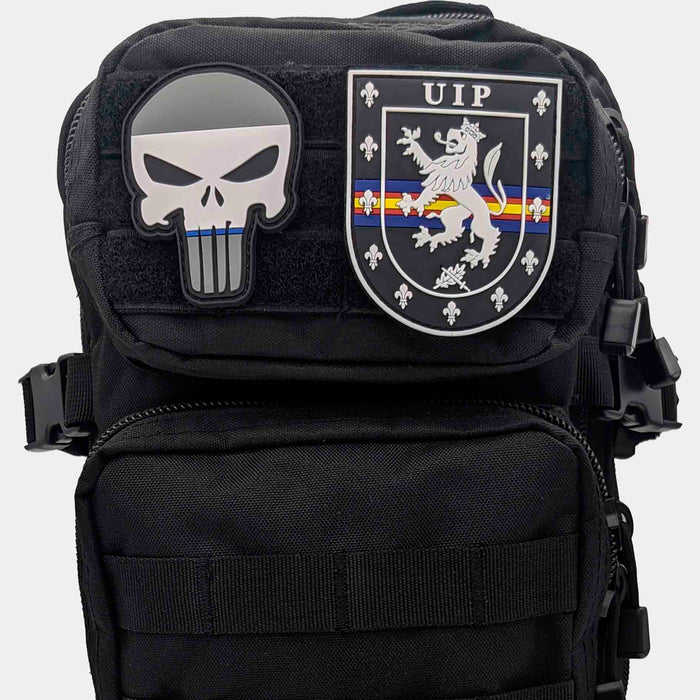 Patch "The Punisher" with the flag of Spain