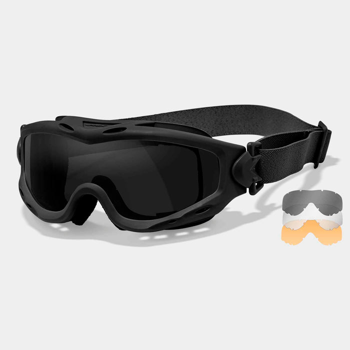 WX Spears Dual Matte Black Glasses - Wiley X