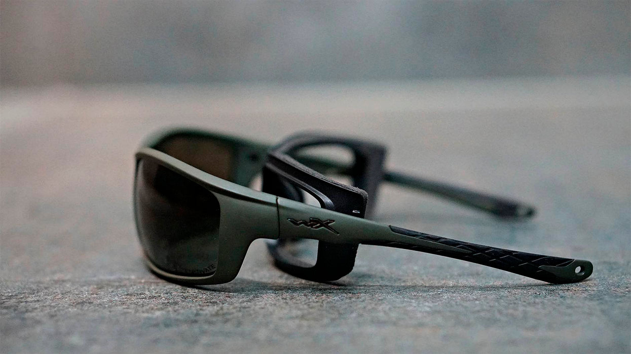 Óculos Green WX Grid com lentes polarizadas CAPTIVATE™ - Wiley X