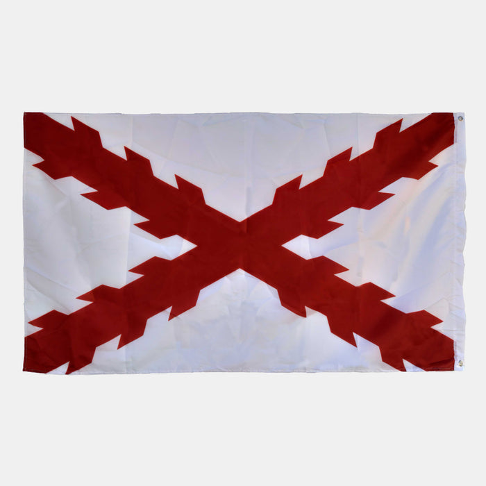 Burgundy Cross Flag