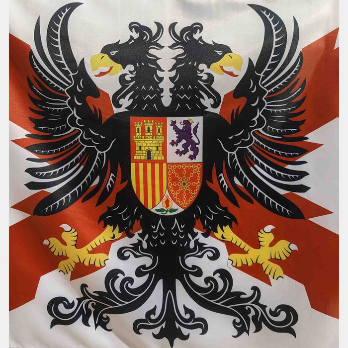 Flag of the Spanish Tercios with the eagle