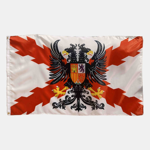 Parche bandera de España y Cruz de Borgoña — SERMILITAR