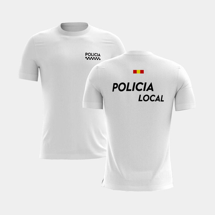Camiseta da Polícia Local