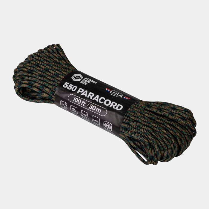Paracord rope 550 (30m) wooded - Atwood Rope