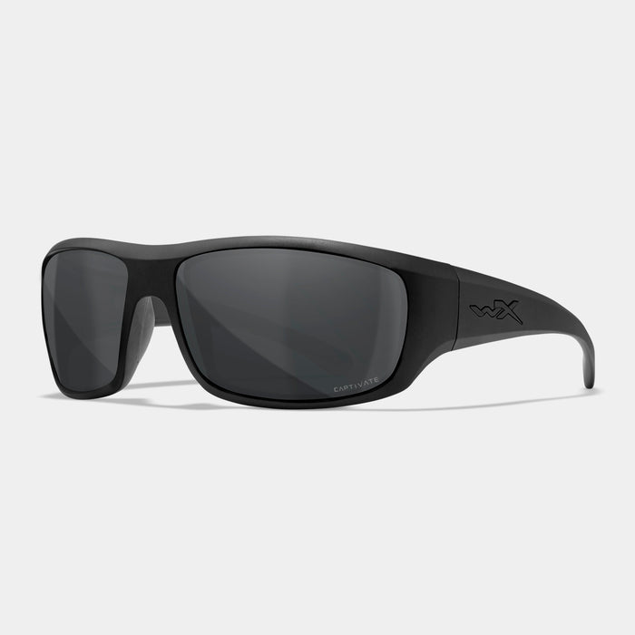 Óculos WX Omega pretos com lentes polarizadas CAPTIVATE™ - Wiley X