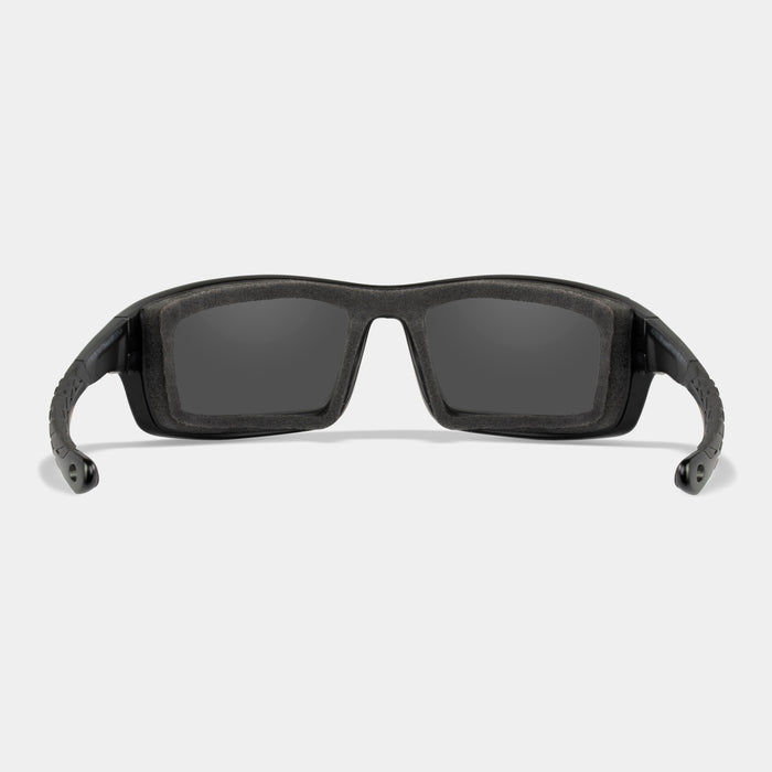 Black WX Grid glasses with gray lenses - Wiley X