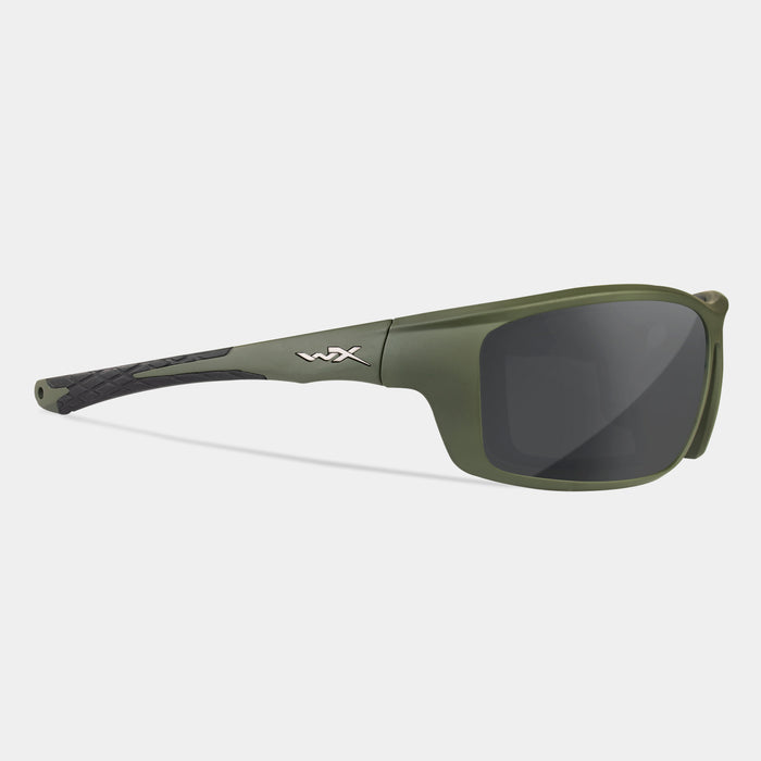 Gafas WX Grid verdes con lentes CAPTIVATE™ polarizadas - Wiley X